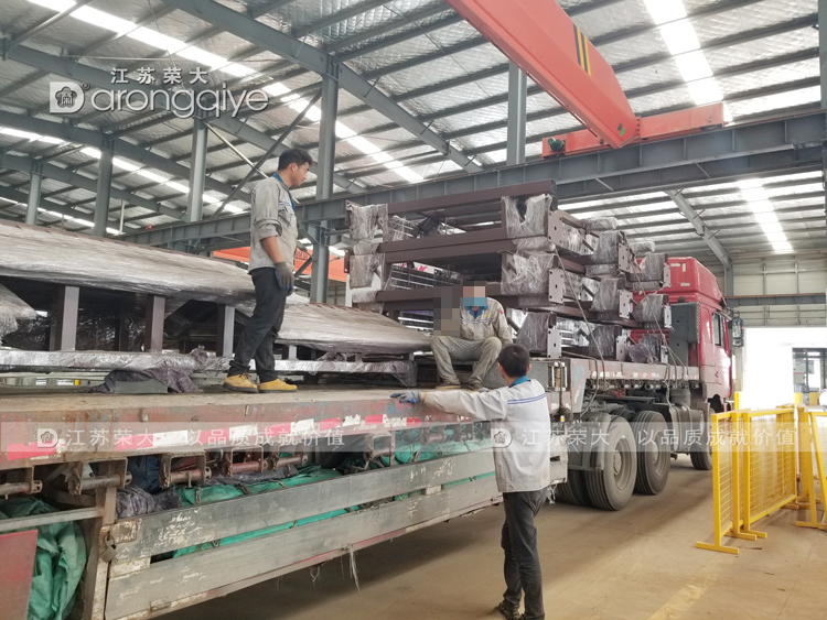 第五批河南仿古候車亭發(fā)貨圖一