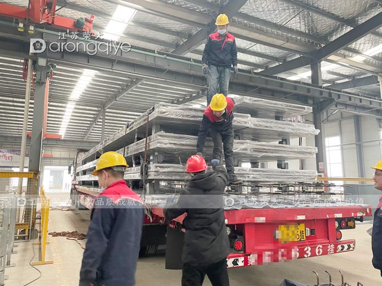 內(nèi)蒙古公交候車亭發(fā)貨圖二