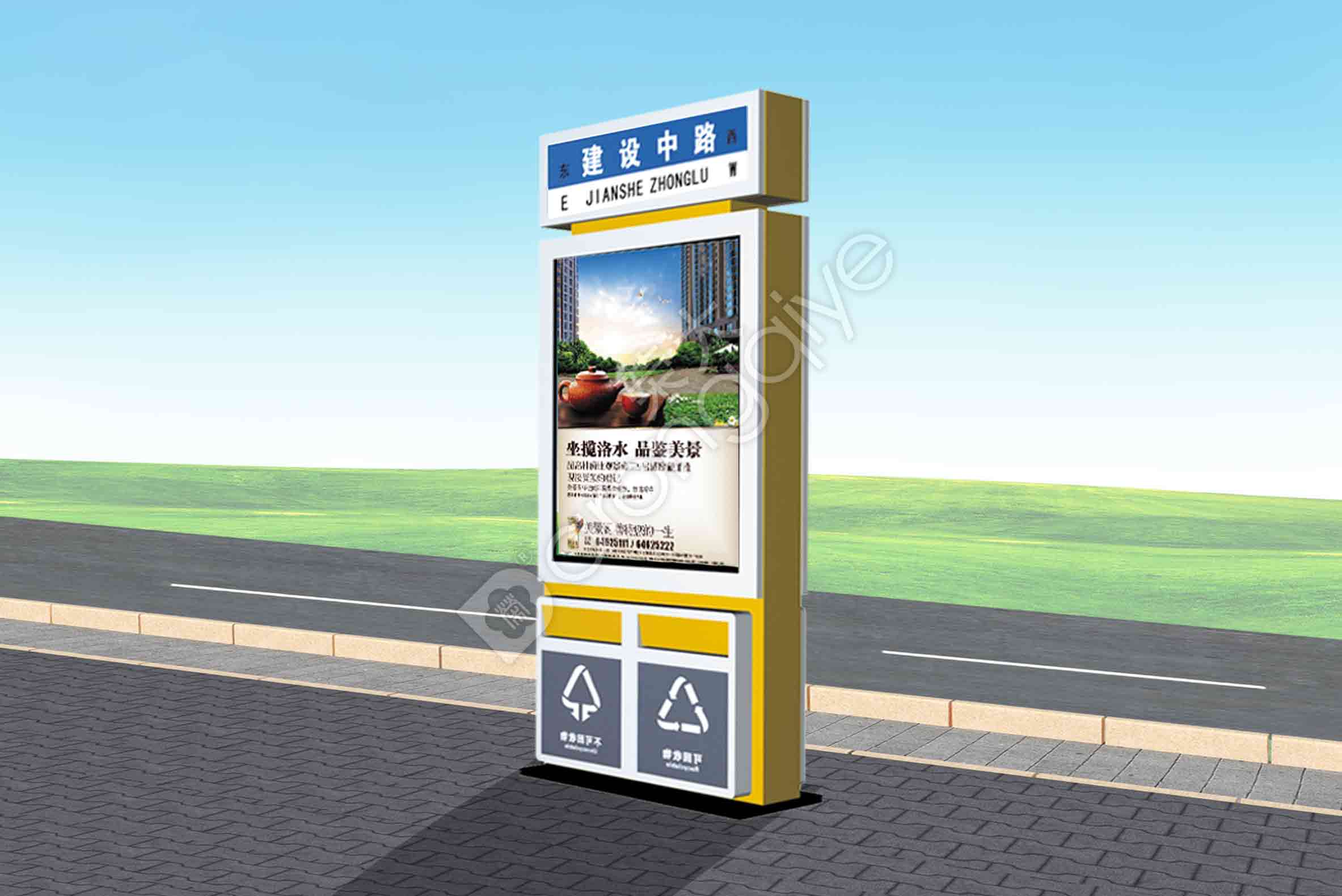 鋁合金候車亭燈箱的保養和注意事項介紹