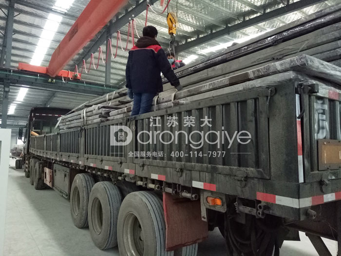 河南公共自行車棚發貨圖一